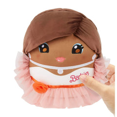 Barbie Cuutopia Plush Doll – 10-Inch Soft Pillow Figure in Peach Gown