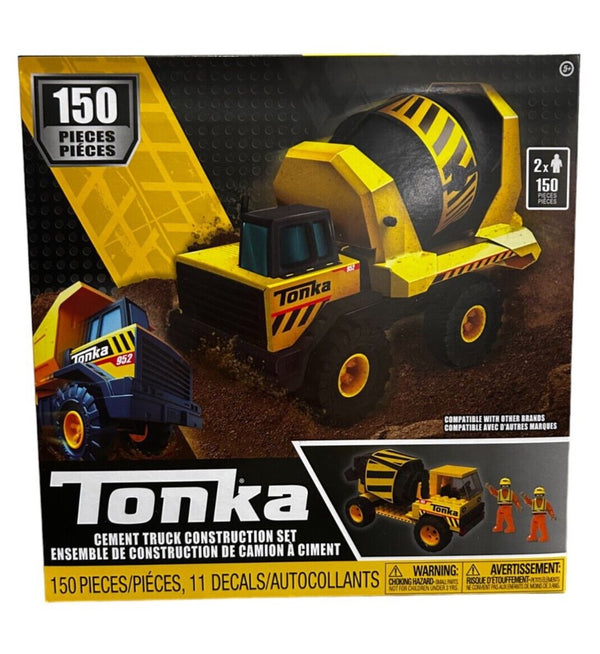 Tonka Cement Truck Construction Set 150 Pieces