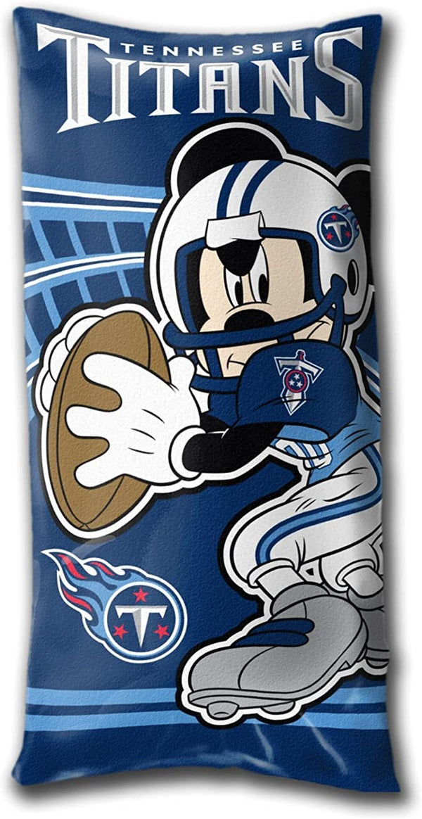 Northwest NFL Tennessee Titans Folding Body Pillow 18x36