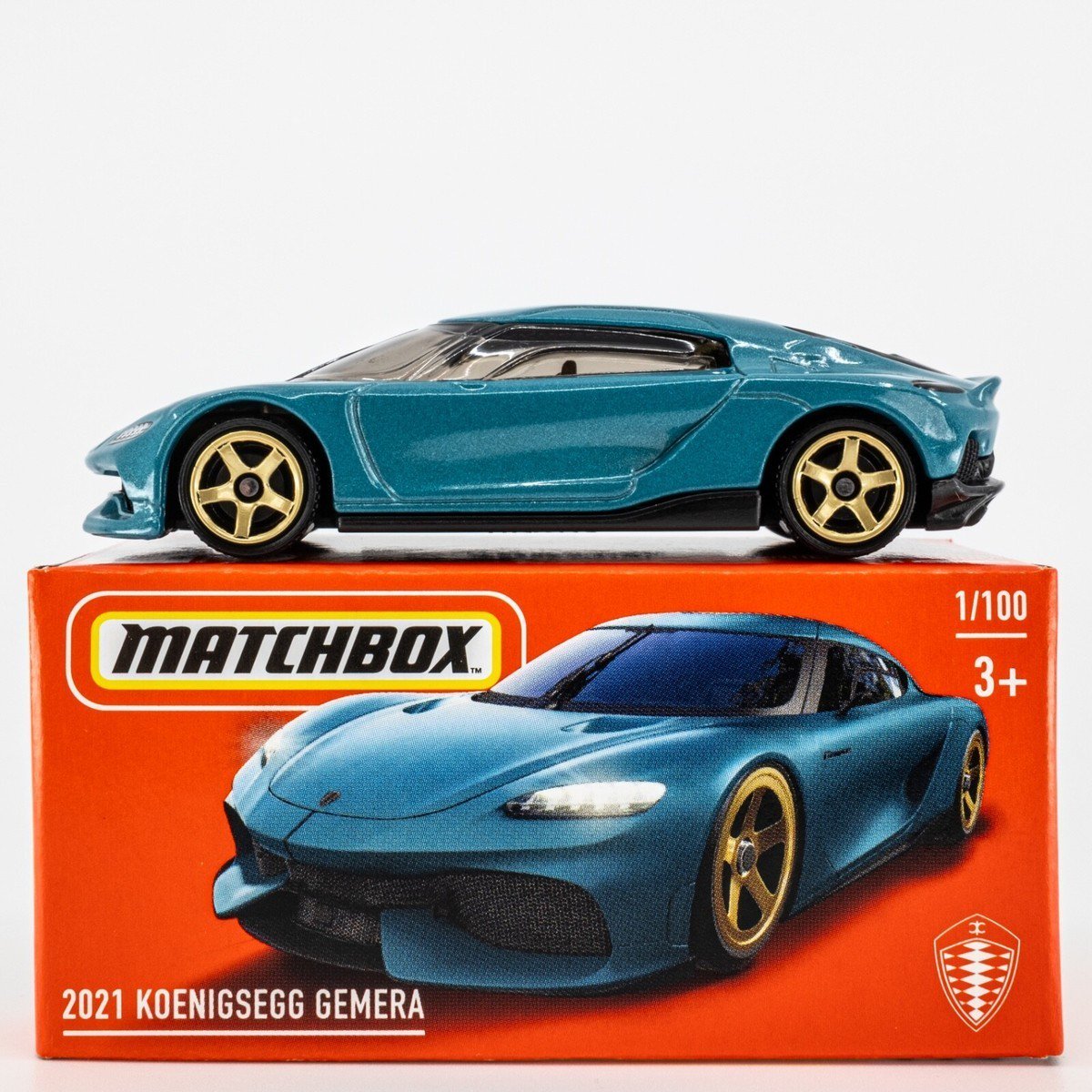 Matchbox 2021 Koenigsegg Gemera Die-Cast Car 1:100 Scale