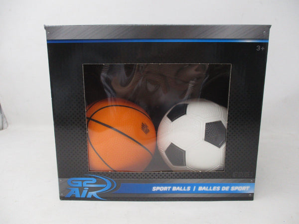 Hedstrom G2 Air Sport Balls 3-Pack – Football, Soccer & Basketball