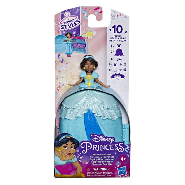 Disney Princess Jasmine Secret Styles Fashion Surprise Doll