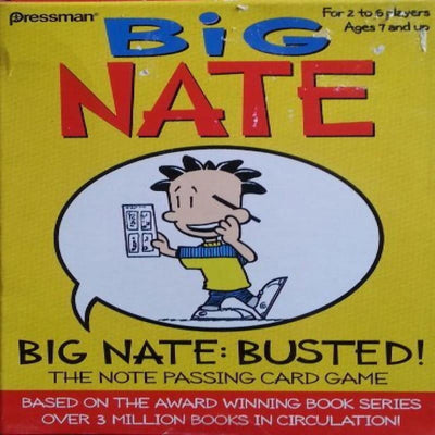 Big Nate: Busted Card Game – Fun Family Card Game for Kids