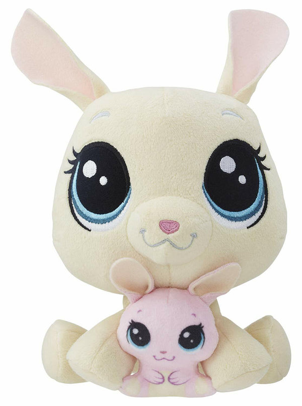 Hasbro Littlest Pet Shop Vanilla & Bijou Velvetears Plush Bunny Pair