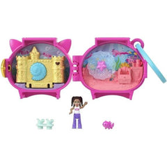 Polly Pocket Axolotl Pet Compact Playset | Collectible Mini World