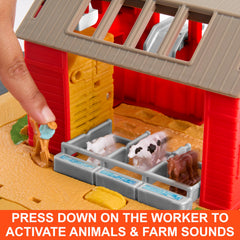 Matchbox Action Drivers Farm Adventure Playset with Tractor