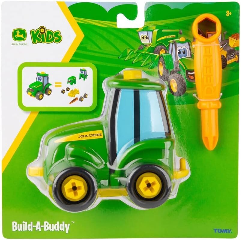 John Deere Build-a-Buddy 2-in-1 Take-Apart Tractor Toy