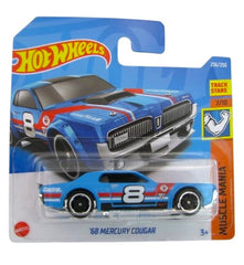 Hot Wheels '68 Mercury Cougar – Muscle Mania 7/10 Die-Cast Car