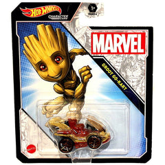 Hot Wheels Marvel Groot Go-Kart Character Car 1:64 Scale Die-Cast