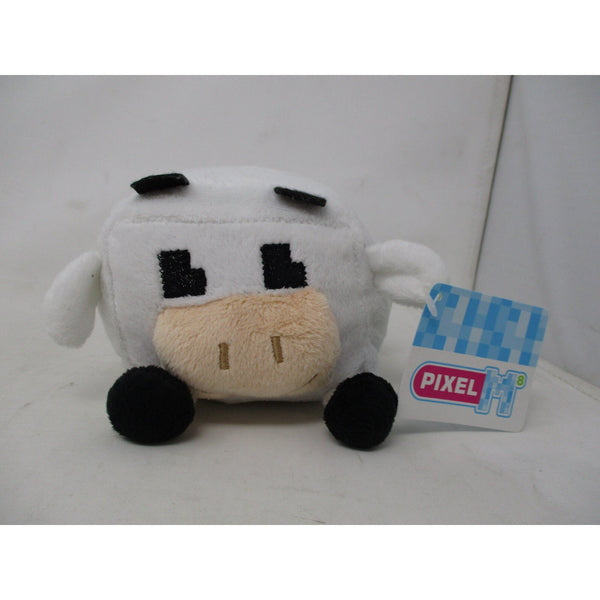 Nanco Pixel M-8 Cow Plush Stuffed Animal 4.5"
