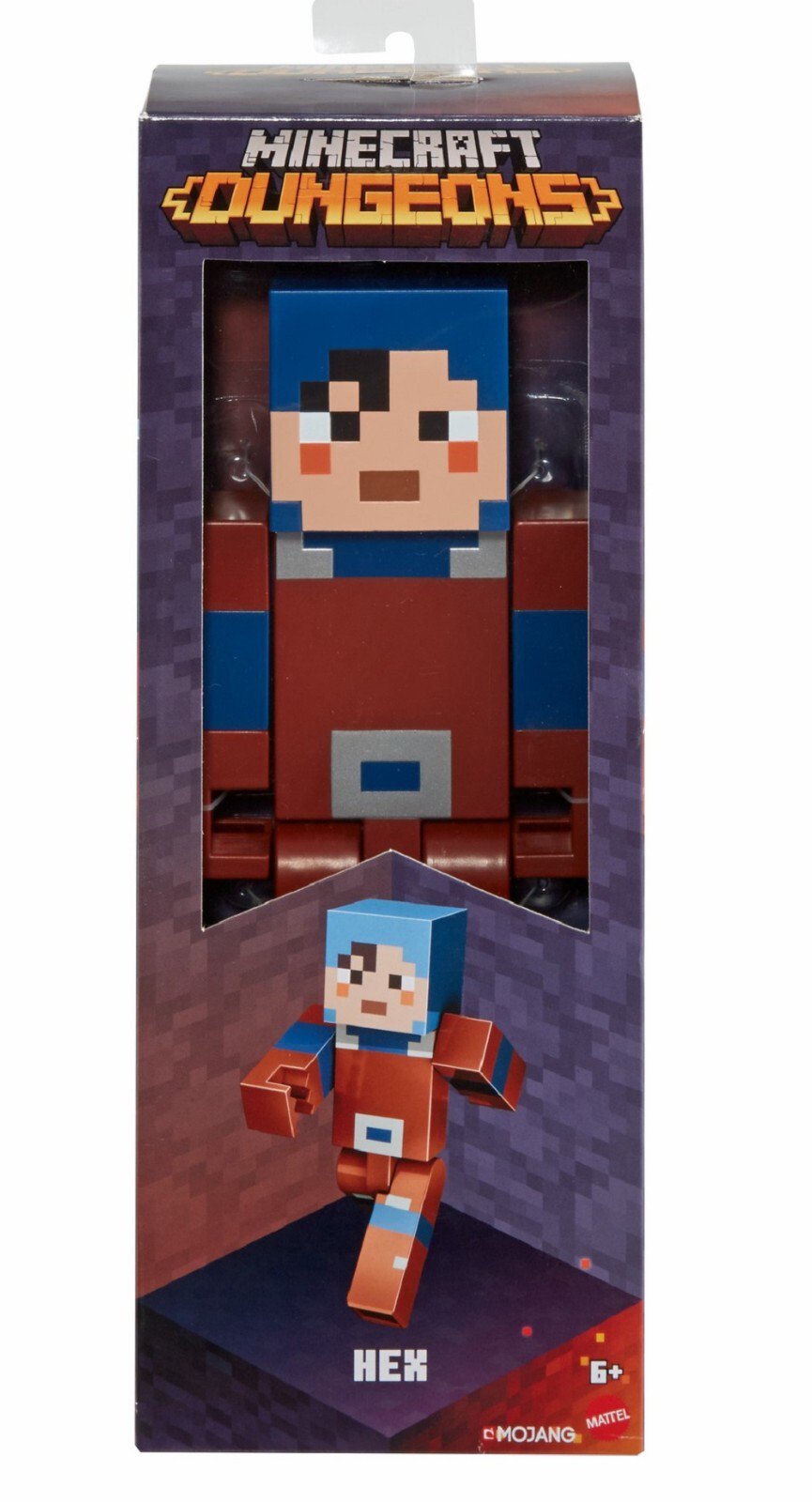 Mattel Minecraft Large Scale Hex Action Figure | Poseable Collector Figure