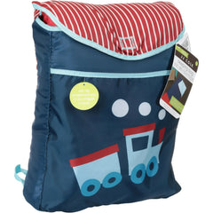 TOMY Little J.J. Cole Train Sleeping Bag with Backpack
