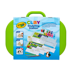 Crayola Clay Sculpting Station – Kids Pottery Wheel Art Set