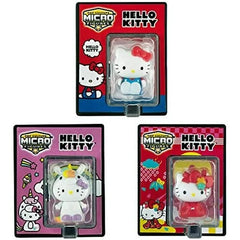 Sanrio Hello Kitty World's Smallest Micro Figures Bundle Set of 3