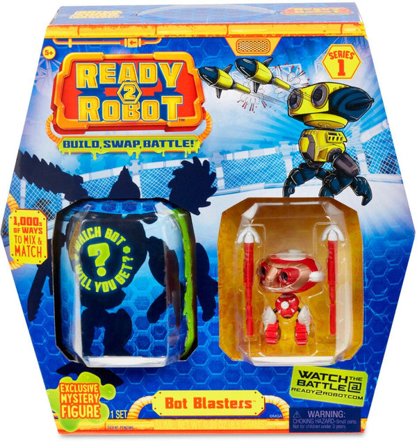 Ready2Robot Bot Blasters Pack B – Build & Battle Collectible Bots