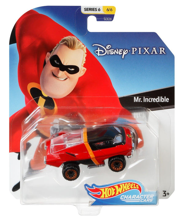 Hot Wheels Disney Pixar Mr. Incredible Character Car 1:64 Scale