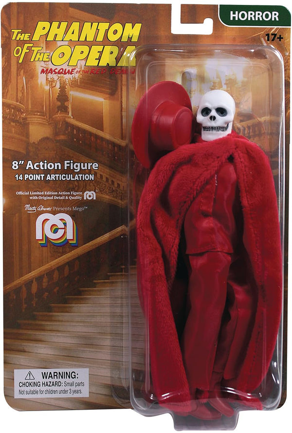 Mego Hammer Horror Phantom of the Opera Red Death 8" Action Figure