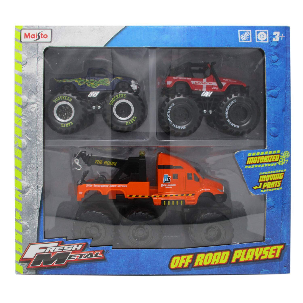 Maisto Fresh Metal Off Road Playset – Motorized Action