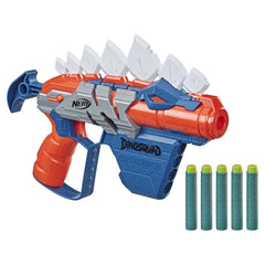 Nerf DinoSquad Stegosmash Dart Blaster with 5 Elite Darts