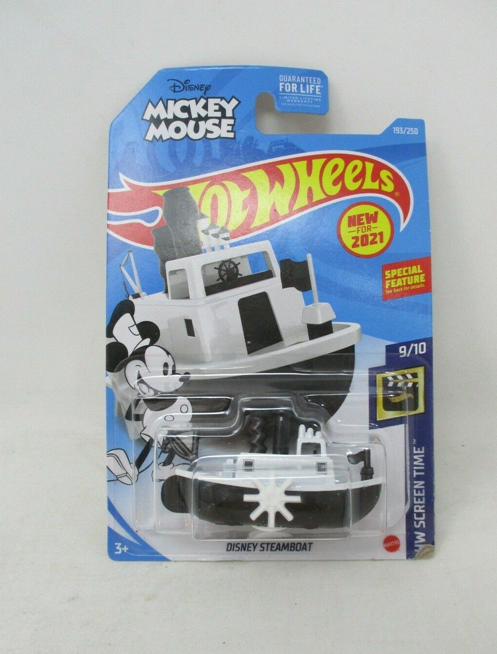 Hot Wheels Screen Time Mickey Mouse Disney Steamboat 1:64 Die-Cast Car