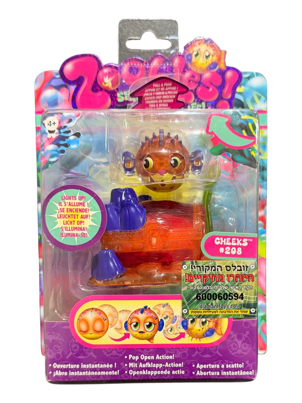Spin Master Zoobles Spring To Life Dee-Lights Cheeks