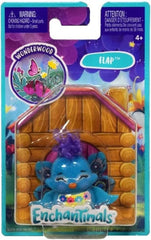 Mattel Enchantimals Wonderwood Flap Blue Peacock Figure