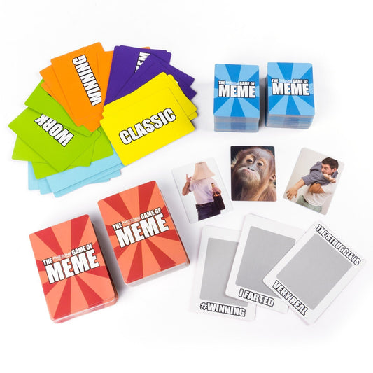 Cardinal Games MEME Game Large Setup Box Party Card Game