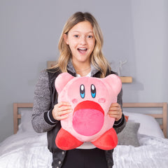 TOMY Club Mocchi Mocchi Kirby & Friend Heart Plush – 15 Inch