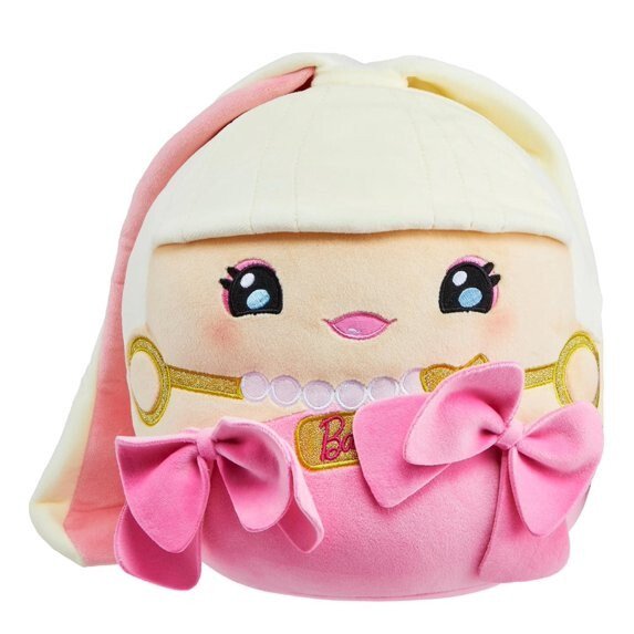 Mattel Barbie Cuutopia 5-Inch Plush | Pink Outfit, Bows & Ponytail