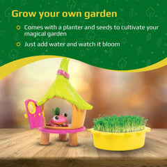 Play Monster My Fairy Garden Hop's Hideaway Playset with Seeds