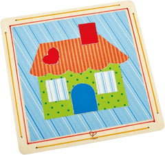 Hape Welcome Home Collage Kit – Creative Arts & Crafts for Kids