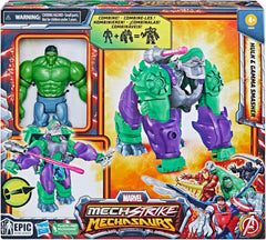 Marvel Mech Strike Hulk & Gamma Smasher Mechasaur 4.5-Inch Figure