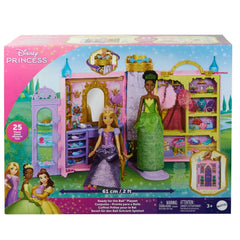 Mattel Disney Princess Ready for the Ball Closet Playset with Fashions