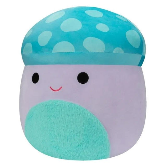 Squishmallows 16-Inch Purple & Blue Mushroom Plush Toy