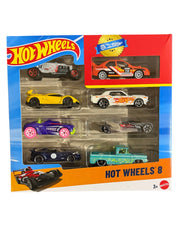 Hot Wheels 8-Pack Die-Cast Cars & Trucks with Exclusive Model