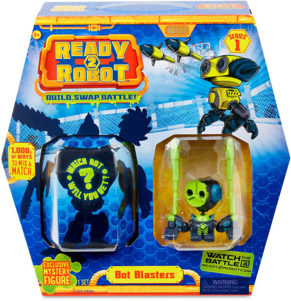 Ready2Robot Bot Blasters Pack D – Build & Battle Collectible Bots