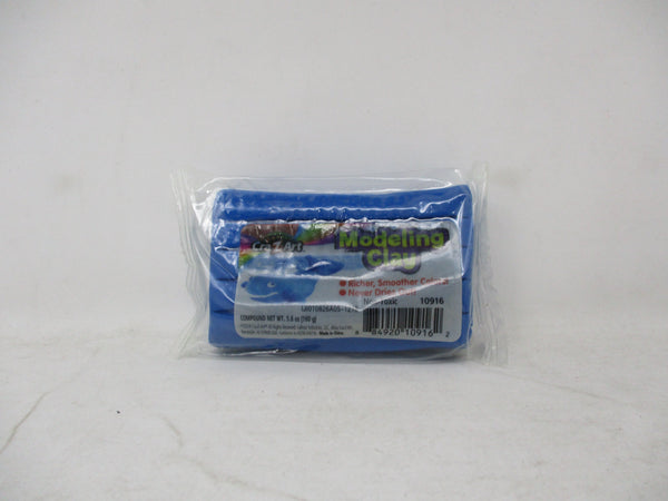 Cra-Z-Art Blue Modeling Clay – 5.6 oz Soft Sculpting Clay