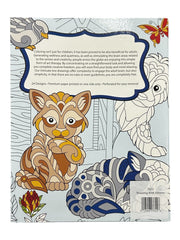 Leisure Arts Color Art Relaxing With Kittens Adult Coloring Book
