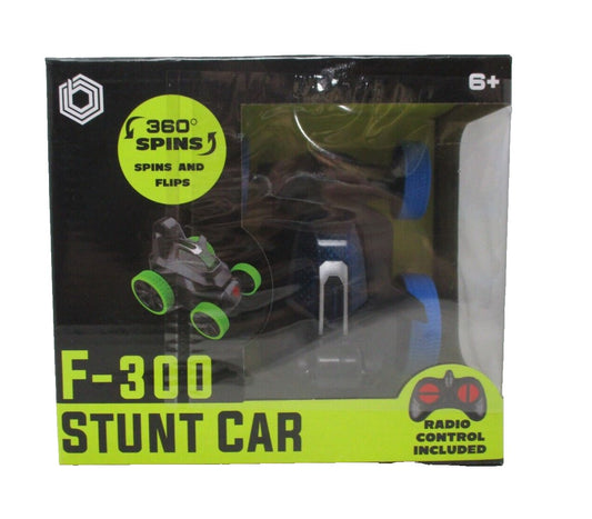 Braha F-300 Stunt RC Car – 360° Spins & Flashing Lights | Blue
