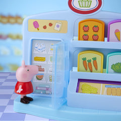 Peppa Pig Supermarket Playset — 2 Figures & 8 Accessories