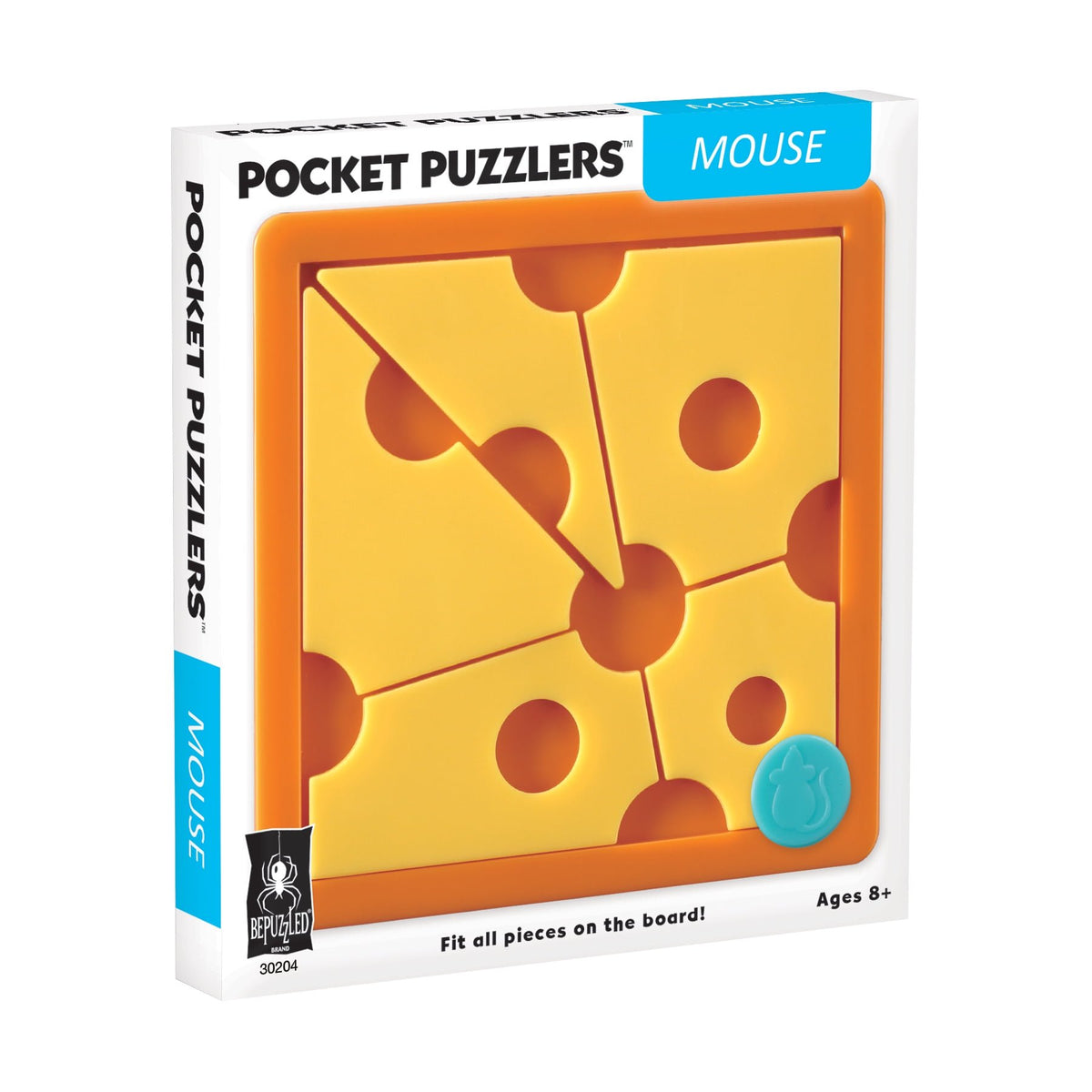 Mouse Pocket Puzzler – Compact On-the-Go Brain Teaser Game
