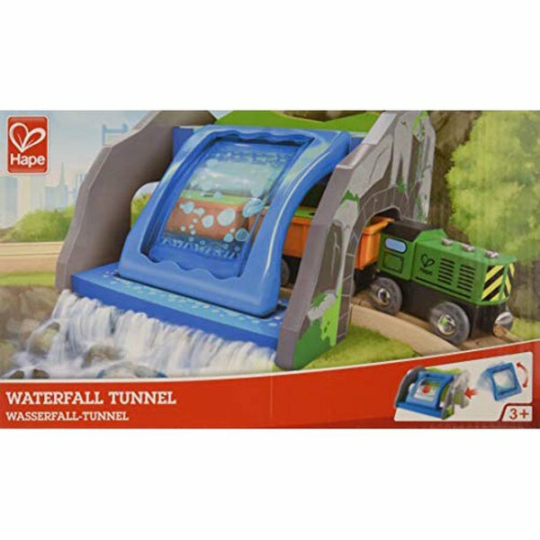 Hape Waterfall Tunnel Wooden Train Track Accessory