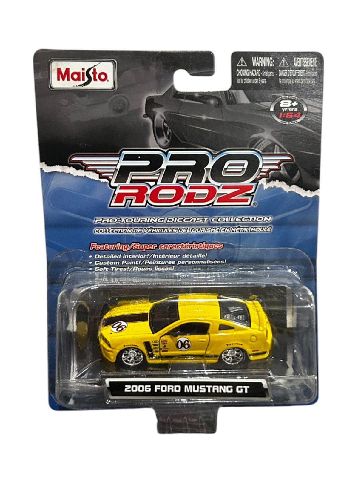 Maisto Pro RodZ 2006 Ford Mustang GT Die-Cast Car 1:64 Scale