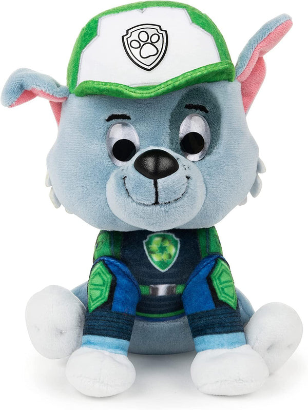 GUND PAW Patrol Rocky 6" Plush Toy – Soft Movie Character Figure