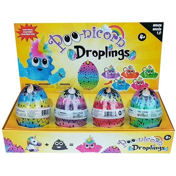 Fun2Play Poonicorn Surprise Droplings – 4 Mystery Eggs