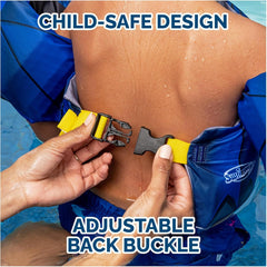 SwimWays DC Batman Swim Trainer Life Jacket for Kids 33-55 lbs