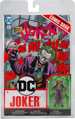 McFarlane Toys DC Page Punchers Joker Action Figure with Comic Book