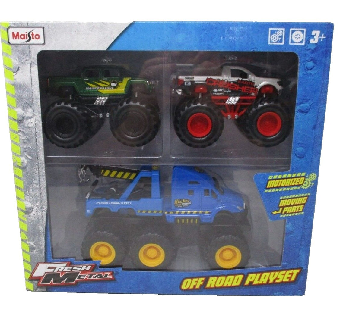 Maisto Fresh Metal Off Road Playset – Motorized Play