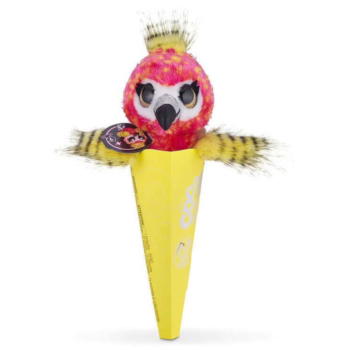 Zuru Coco Cones Neon Series Fliss Collectible Plush Pet