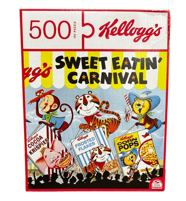 Spin Master Kellogg's Sweet Eatin' Carnival 500-Piece Jigsaw Puzzle